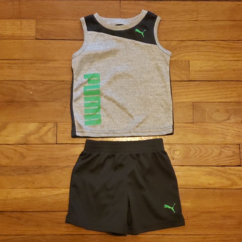 Puma Tank and Shorts Set Size 12 Months